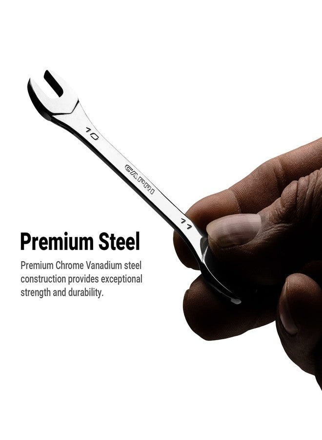 Capri Tools 3/16 in. x 1/4 in. Slim Mini Open End Wrench, SAE - Image 4